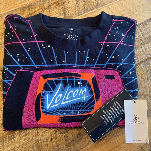 Volcom Graphic T-Shirt by Georgia May Jagger - Picture 2 of 7